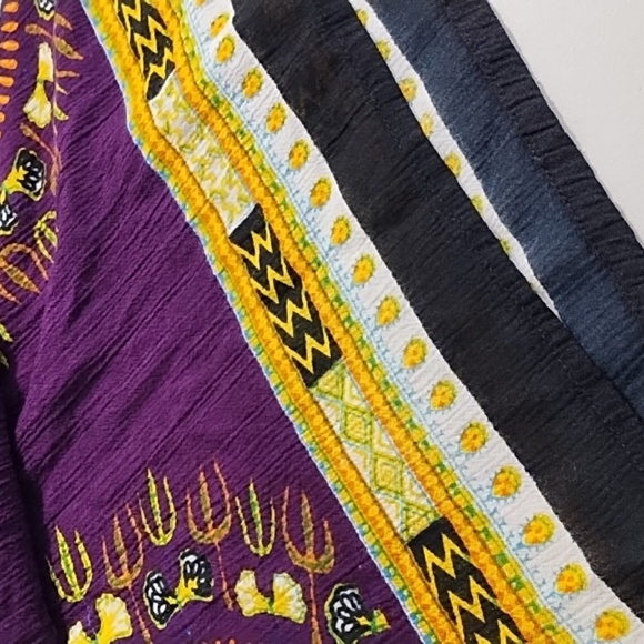 Advance Apparel Free Size Rayon Gauze Art to Wear Boho Tank Dress Pockets - Picture 8 of 14